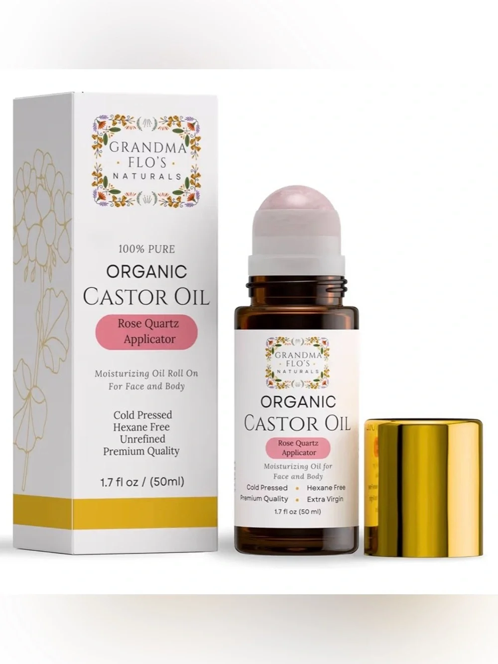 Grandma Flo's Naturals Organic Castor Oil
